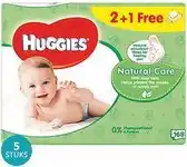 Bol.com Huggies Billendoekjes Babydoekjes Natural Care 840st aanbieding