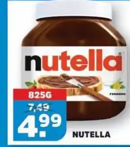 Sahan Supermarkten Nutella aanbieding