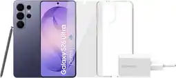 Coolblue Samsung Galaxy S26 Ultra 256GB Donkerblauw 5G + Compleet Accessoirepakket aanbieding