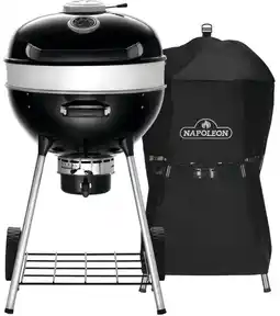 Coolblue Napoleon Pro Kettle 57 cm + Napoleon Hoes voor Premium en Pro Kettle 57 cm aanbieding