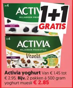 Dekamarkt Activia yoghurt aanbieding