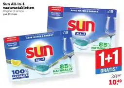 Coop Sun All-in-1 vaatwastabletten aanbieding