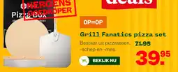 Welkoop Grill Fanatics pizza set aanbieding