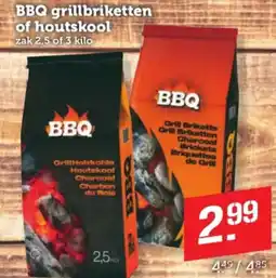 Coop BBQ grillbriketten of houtskool aanbieding