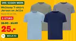 Welkoop Welkoop T-shirt Jeroen en Jelle aanbieding