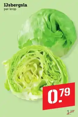 Coop IJsbergsla aanbieding