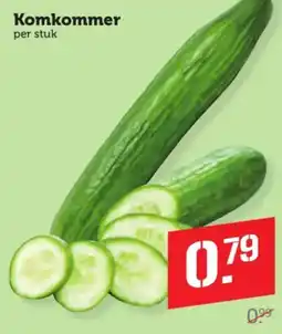 Coop Komkommer aanbieding