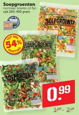 Coop Soepgroenten aanbieding