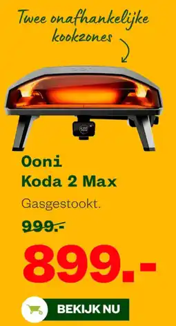 Welkoop Ooni Koda 2 Max aanbieding