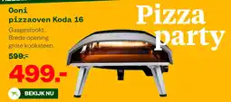 Welkoop Ooni pizzaoven Koda 16 aanbieding