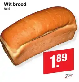Coop Wit brood aanbieding
