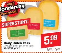 Coop Daily Dutch kaas aanbieding