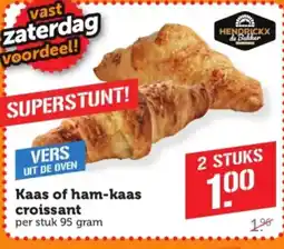 Coop Kaas of ham kaas croissant aanbieding