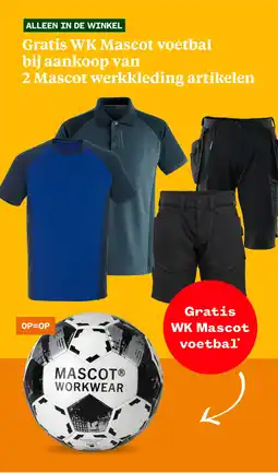 Welkoop WK Mascot voetbal aanbieding