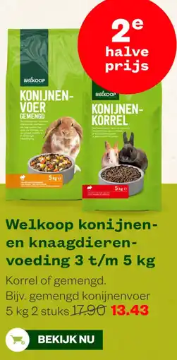 Welkoop Welkoop konijnen en knaagdieren voeding aanbieding