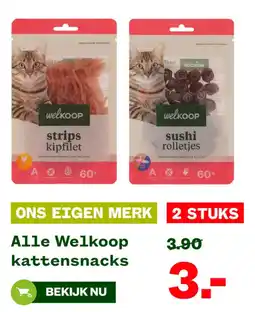 Welkoop Alle Welkoop kattensnacks aanbieding