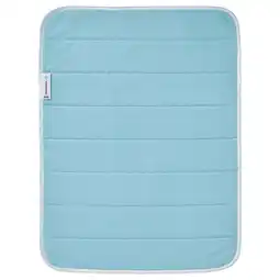 IKEA Lichtblauw rexbegonia cooling pad, rechthoekig met ruitpatroon aanbieding
