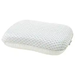 IKEA Blauw ergonomisch kussen ramslÖksmal voor alle slapers, met verstelbaar schuim & verkoelende gel aanbieding