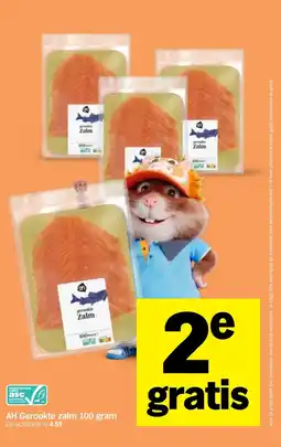 Albert Heijn AH Gerookte zalm aanbieding