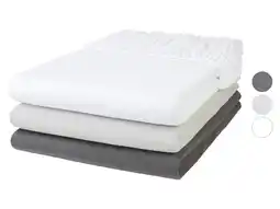 Lidl LIVARNO home Jersey hoeslaken 140-160 x 200 cm aanbieding