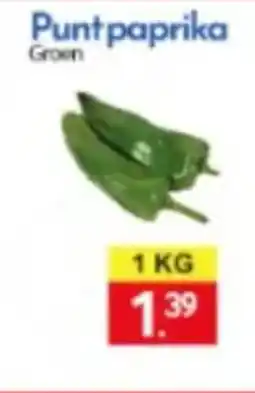 Tanger Markt Punt paprika aanbieding