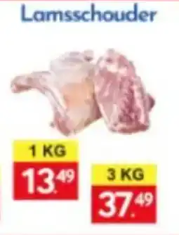 Tanger Markt Lamsschouder aanbieding