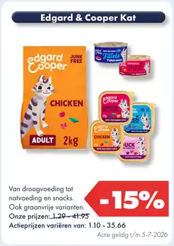 Huisdier Voordeelshop Edgard & Cooper Kat aanbieding