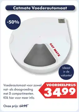 Huisdier Voordeelshop Catmate Voederautomaat aanbieding