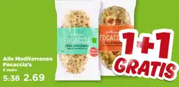 PLUS Alle Mediterraneo Focaccia's aanbieding