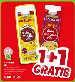 PLUS Melkunie Vla aanbieding