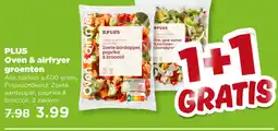 PLUS PLUS Oven & airfryer groenten aanbieding