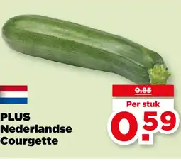 PLUS PLUS Nederlandse Courgette aanbieding