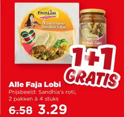 PLUS Alle Faja Lobi aanbieding