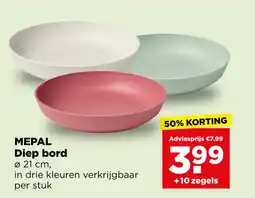 PLUS MEPAL Diep bord aanbieding