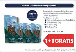 Huisdier Voordeelshop Renske Gezonde Beloningssnacks aanbieding