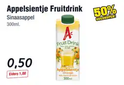 Budget Food Appelsientje Fruitdrink aanbieding