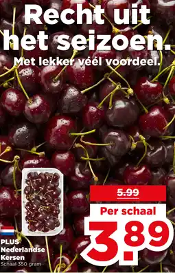 PLUS PLUS Nederlandse Kersen aanbieding