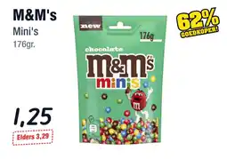 Budget Food M&M's Mini's aanbieding