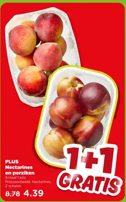PLUS PLUS Nectarines en perziken aanbieding