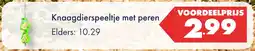 Huisdier Voordeelshop Knaagdierspeeltje met peren aanbieding