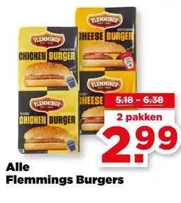 PLUS Alle Flemmings Burgers aanbieding