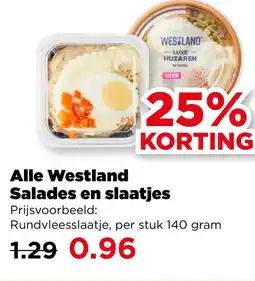 PLUS Alle Westland Salades en slaatjes aanbieding