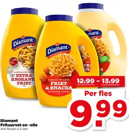 PLUS Diamant Frituurvet en -olie aanbieding