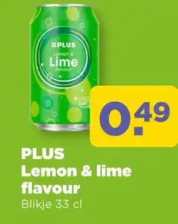 PLUS PLUS Lemon & lime flavour aanbieding