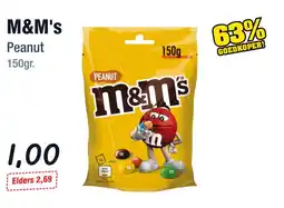 Budget Food M&M's Peanut aanbieding