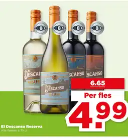 PLUS El Descanso Reserva aanbieding