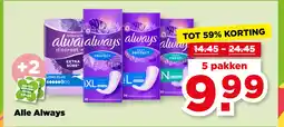 PLUS Alle Always aanbieding