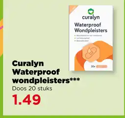 PLUS Curalyn Waterproof wondpleisters*** aanbieding