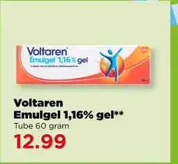 PLUS Voltaren Emulgel 1,16% gel** aanbieding