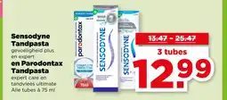 PLUS Sensodyne Tandpasta aanbieding